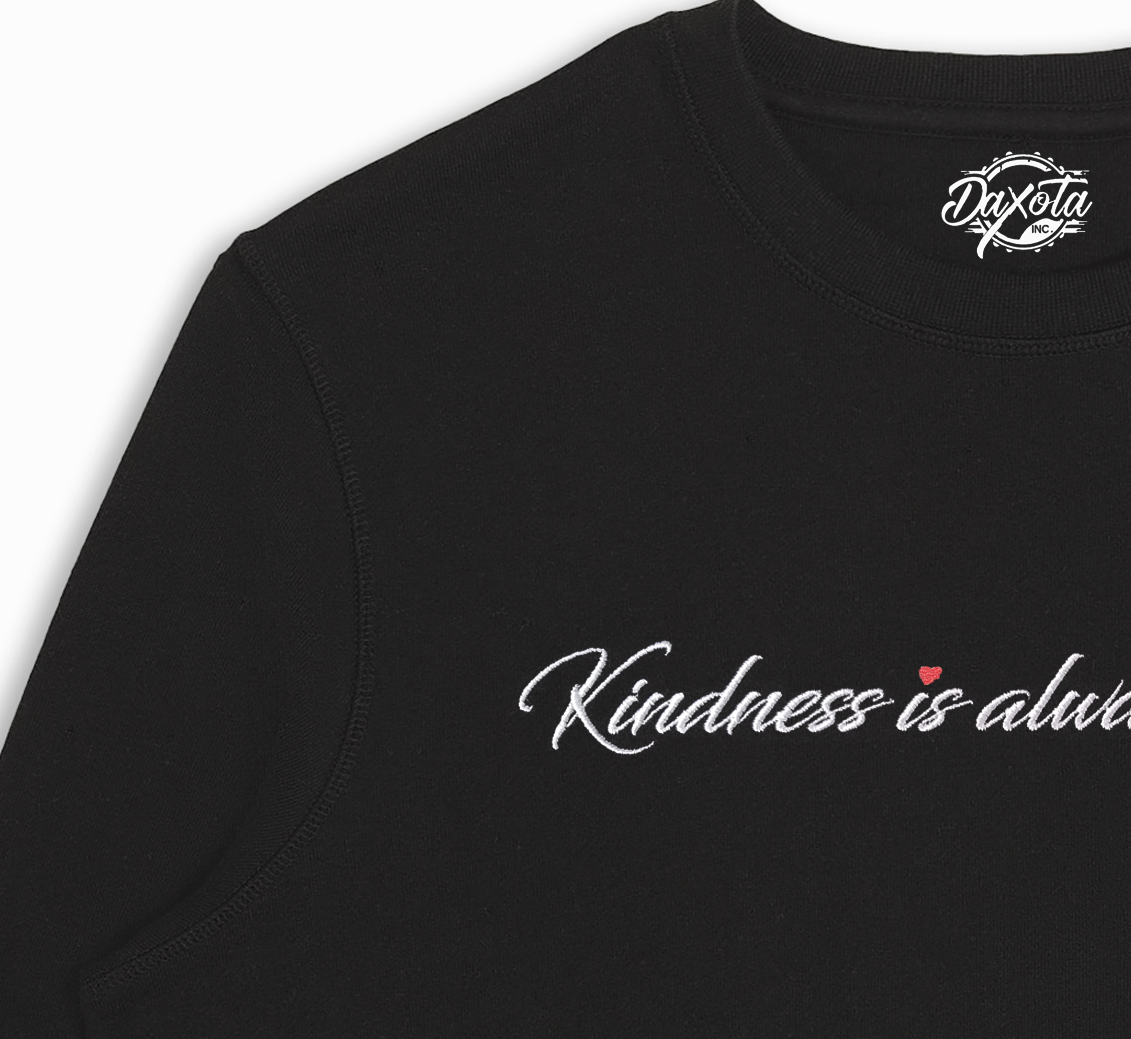 Kindness French Terry crewneck